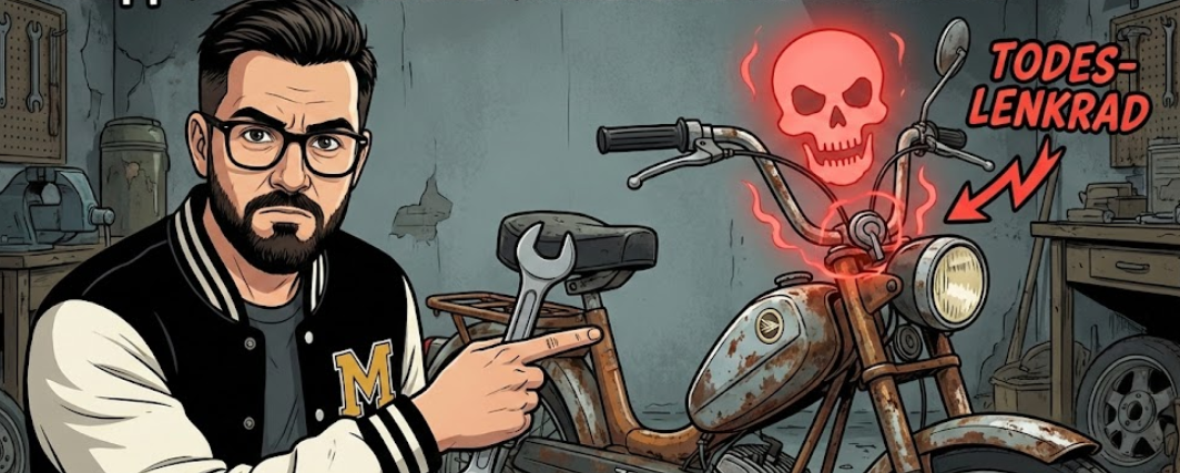 Warum ich KEINE Probefahrt mache: Die lebensgefährliche Zündapp ZD 25 und das Lenkschloss des Todes